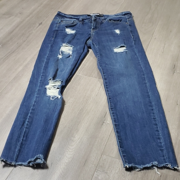 Dollhouse Denim - Dollhouse Distressed Charley Jeans- 3